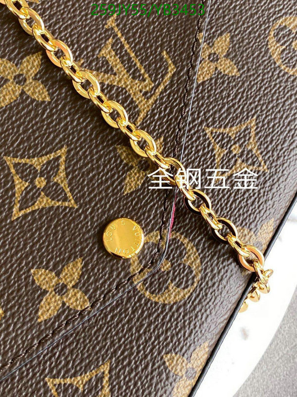 Duty-free version LV-Gucci mirror quality,Code: YB3453,$: 259USD