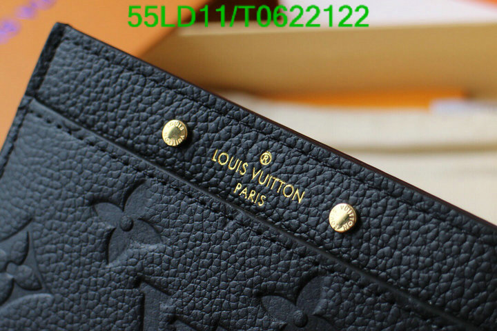 LV Bags-(Mirror)-Wallet-,Code: T0622122,$: 55USD