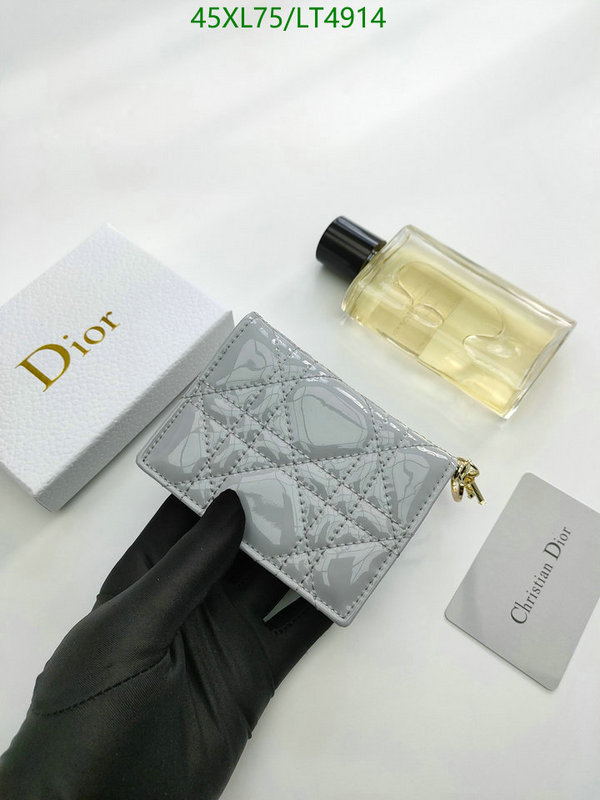 Dior Bags-(4A)-Wallet,Code: LT4914,$: 45USD