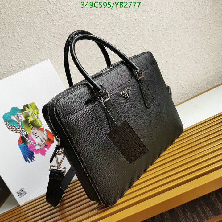 Prada Bag-(Mirror)-Handbag-,Code: YB2777,$: 349USD