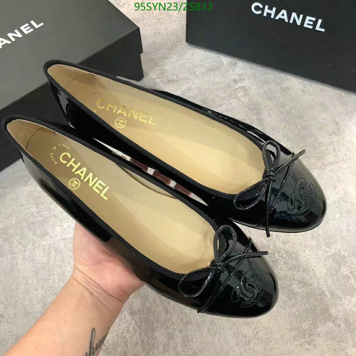 Chanel-Ballet Shoes,Code: ZS833,$: 95USD