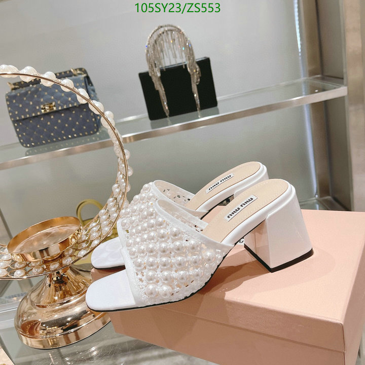 Women Shoes-Miu Miu, Code: ZS553,$: 105USD