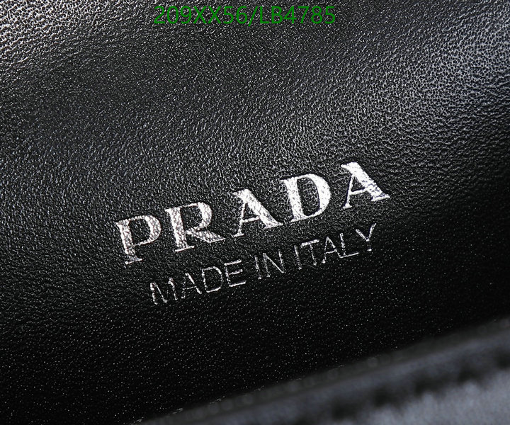 Prada Bag-(Mirror)-Diagonal-,Code: LB4785,$: 209USD