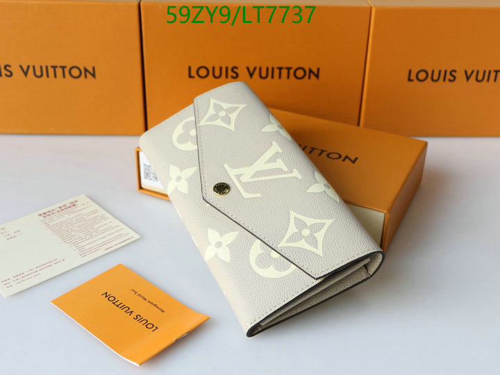 LV Bags-(4A)-Wallet-,Code: LT7737,$: 59USD