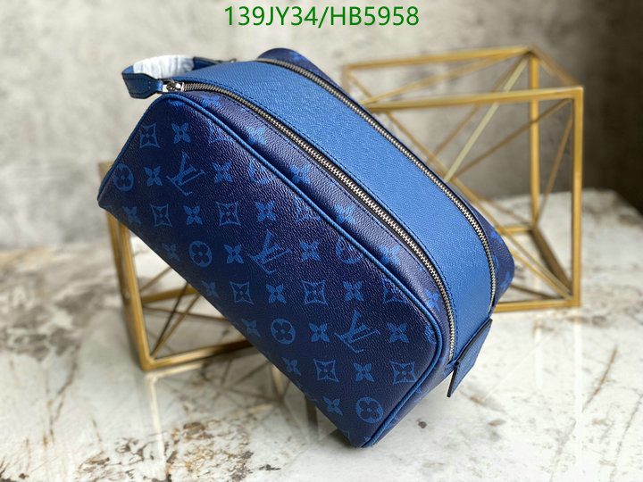 LV Bags-(Mirror)-Vanity Bag-,Code: HB5958,$: 139USD