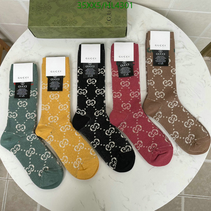 Sock-Gucci, Code: HL4301,$: 35USD