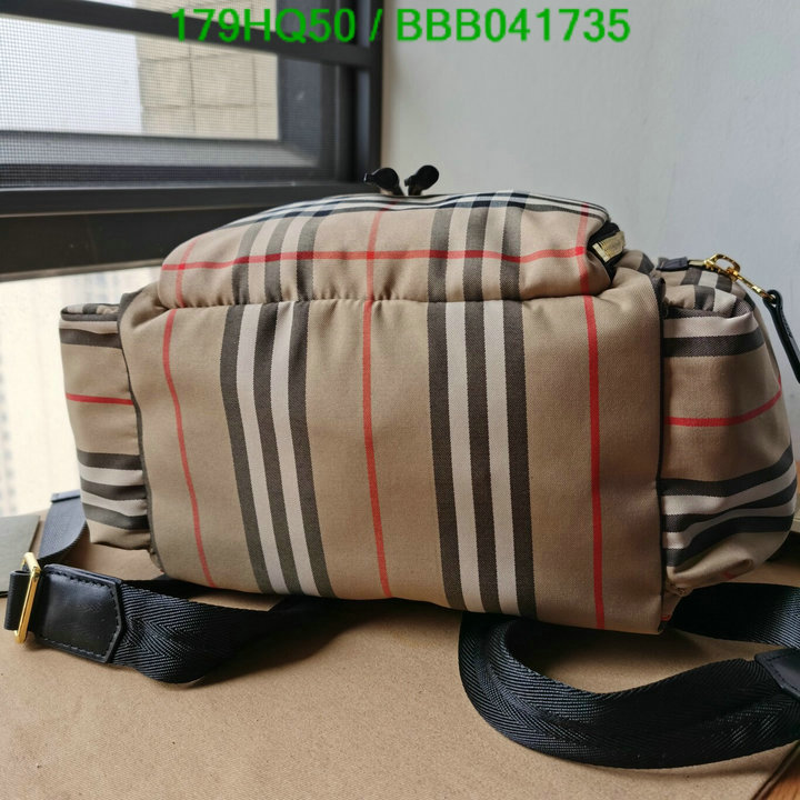 Burberry Bag-(Mirror)-Backpack-,Code: BBB041735,$: 179USD