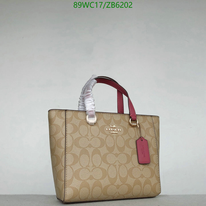 Coach Bag-(4A)-Handbag-,Code: ZB6202,$: 89USD