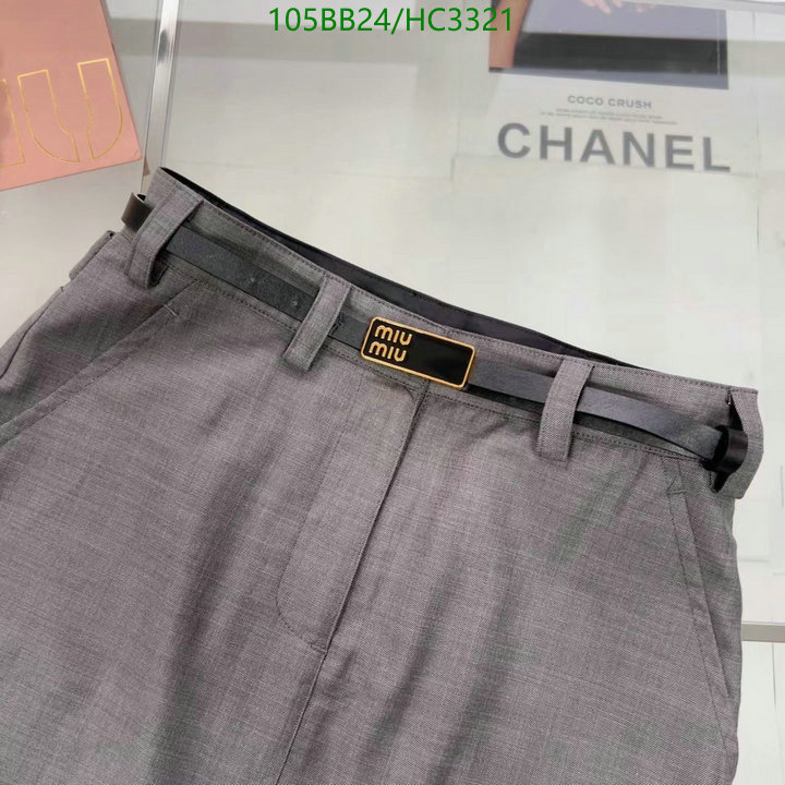 Clothing-MIUMIU, Code: HC3321,$: 105USD