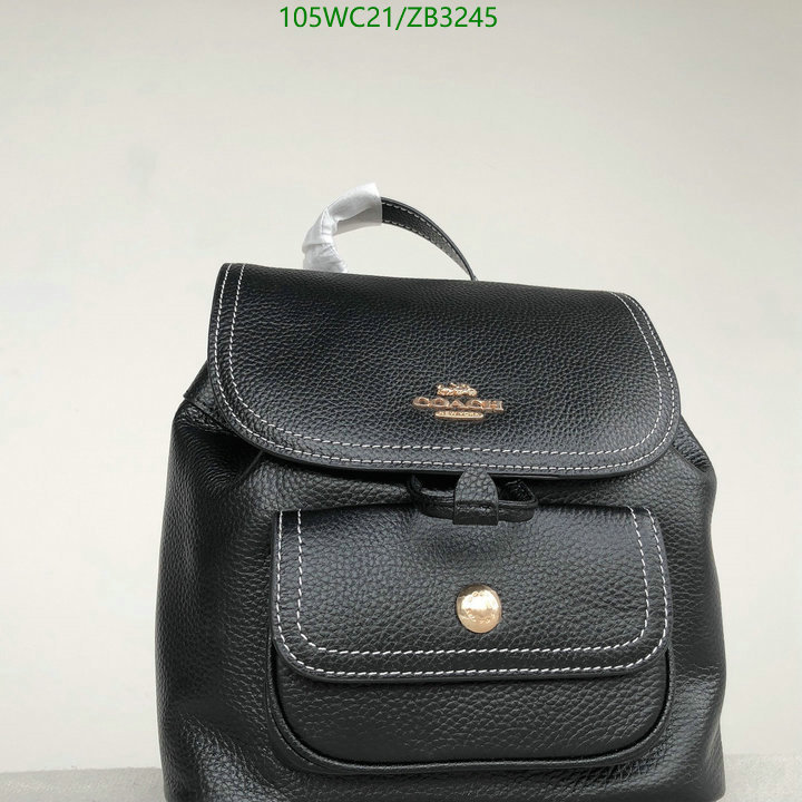 Coach Bag-(4A)-Backpack-,Code: ZB3245,$: 105USD