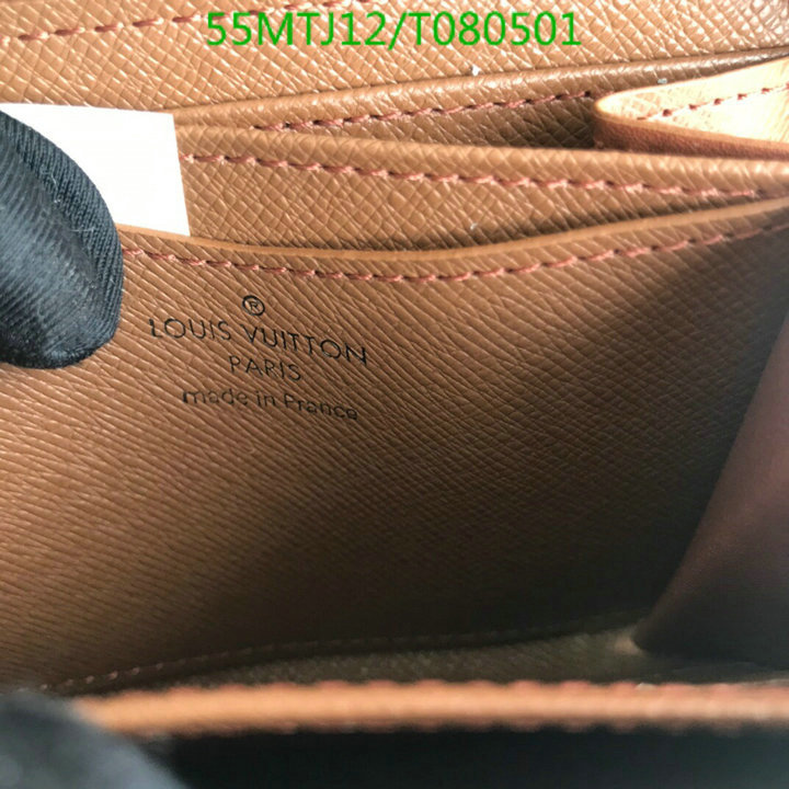 LV Bags-(4A)-Wallet-,Code: T080501,$: 55USD