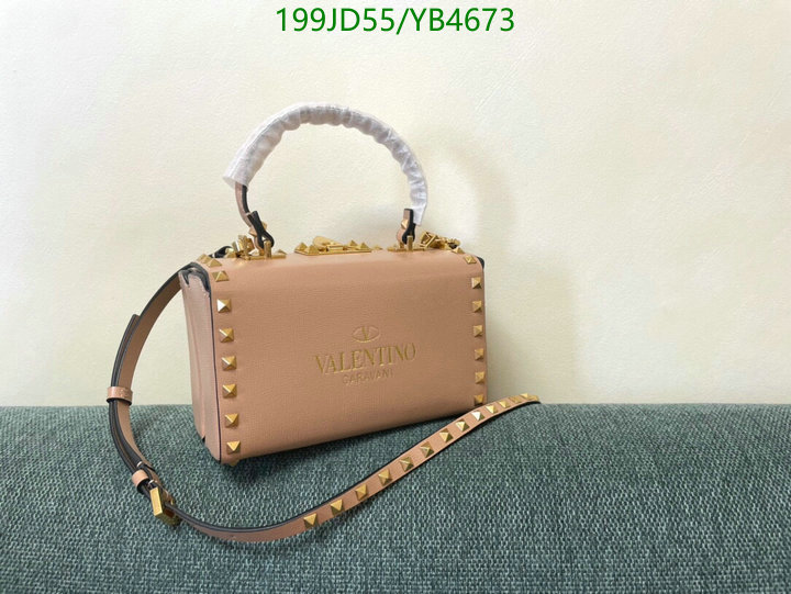 Valentino Bag-(Mirror)-Handbag-,Code: YB4673,$: 199USD