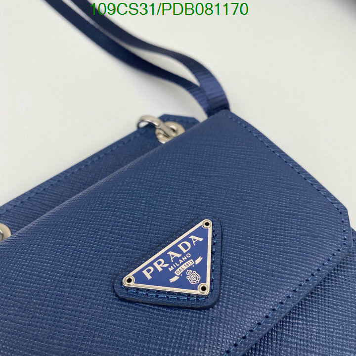 Prada Bag-(Mirror)-Diagonal-,Code:PDB081170,$:109USD