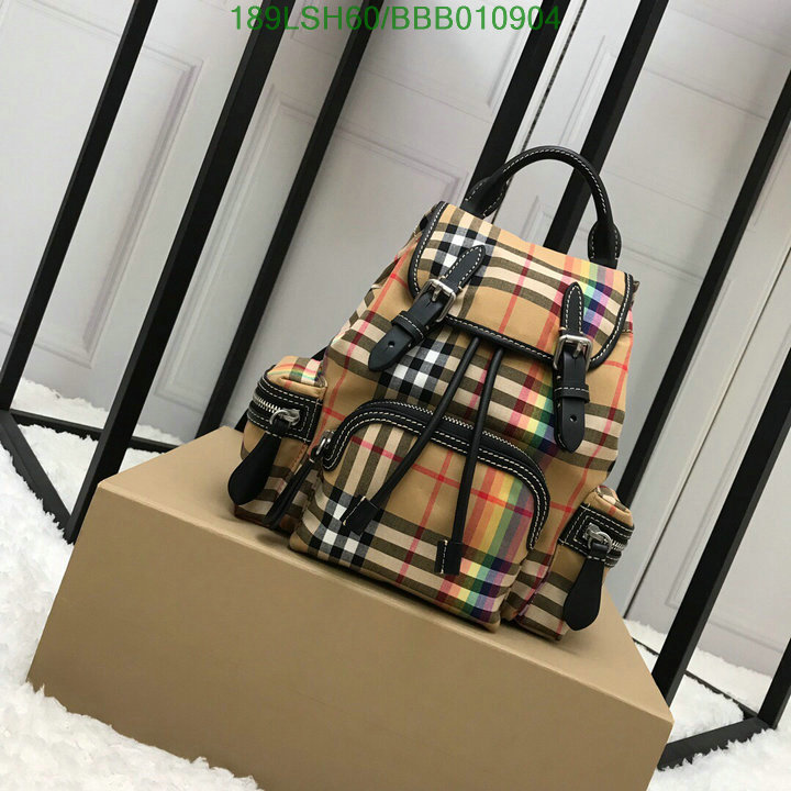 Burberry Bag-(Mirror)-Backpack-,Code:BBB010904,$:189USD