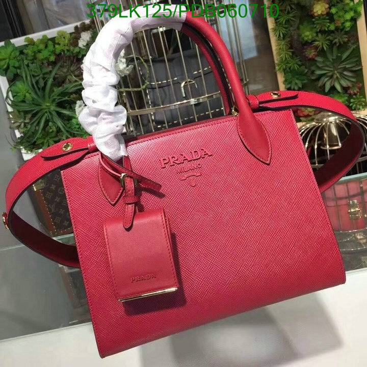 Prada Bag-(Mirror)-Handbag-,Code: PDB060710,$: 379USD