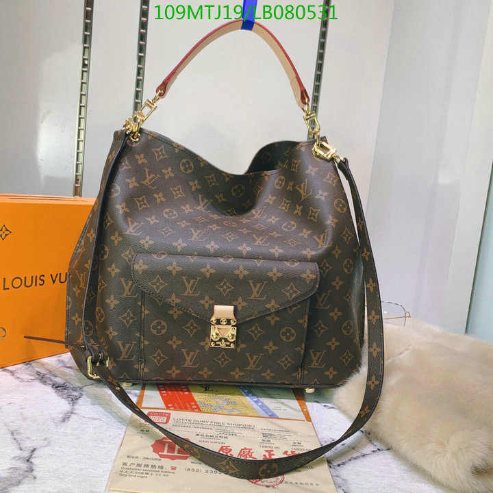 LV Bags-(4A)-Handbag Collection-,Code: LB080531,$: 109USD