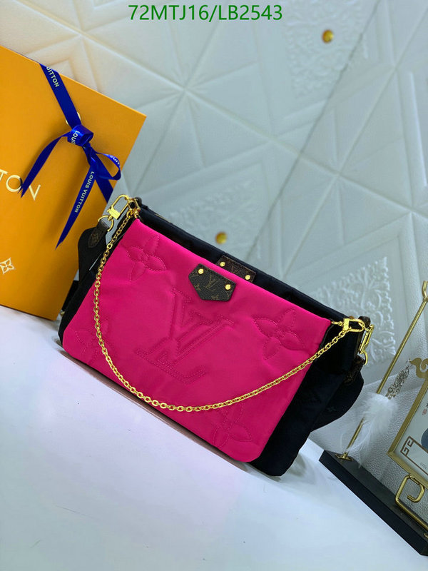 LV Bags-(4A)-New Wave Multi-Pochette-,Code: LB2543,$: 72USD