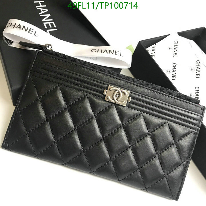 Chanel Bags ( 4A )-Wallet-,Code: TP100714,$: 49USD