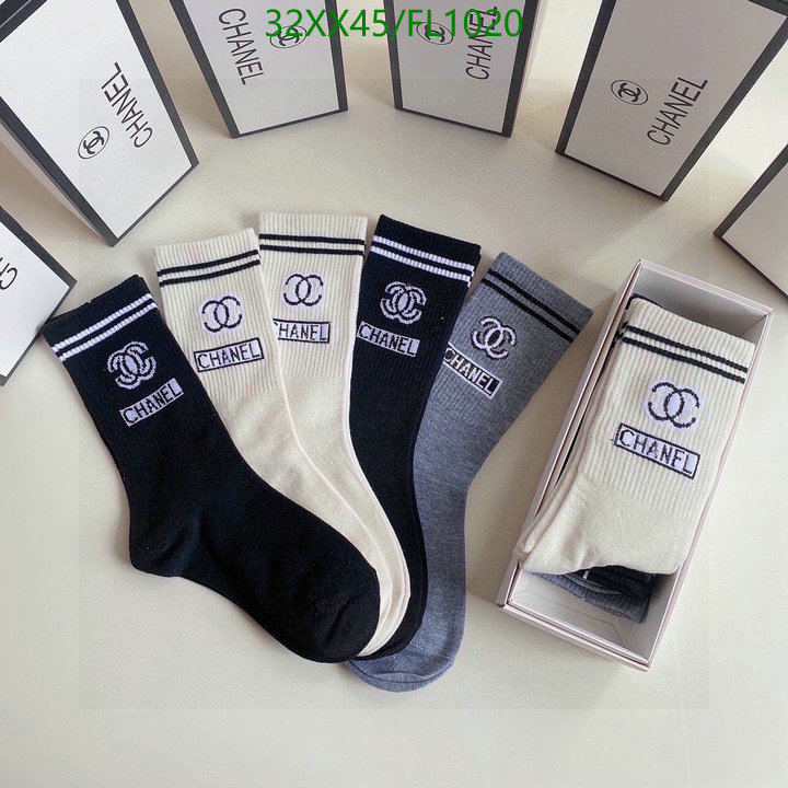 Sock-Chanel,Code: FL1020,$: 32USD