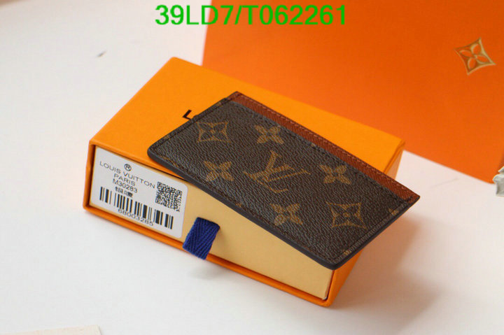LV Bags-(Mirror)-Wallet-,Code: T062261,$: 39USD