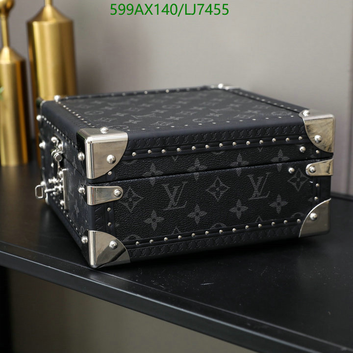 LV Bags-(Mirror)-Vanity Bag-,Code: LJ7455,$: 599USD