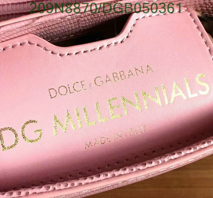 D&G Bag-(Mirror)-Diagonal-,Code: DGB050361,$: 209USD