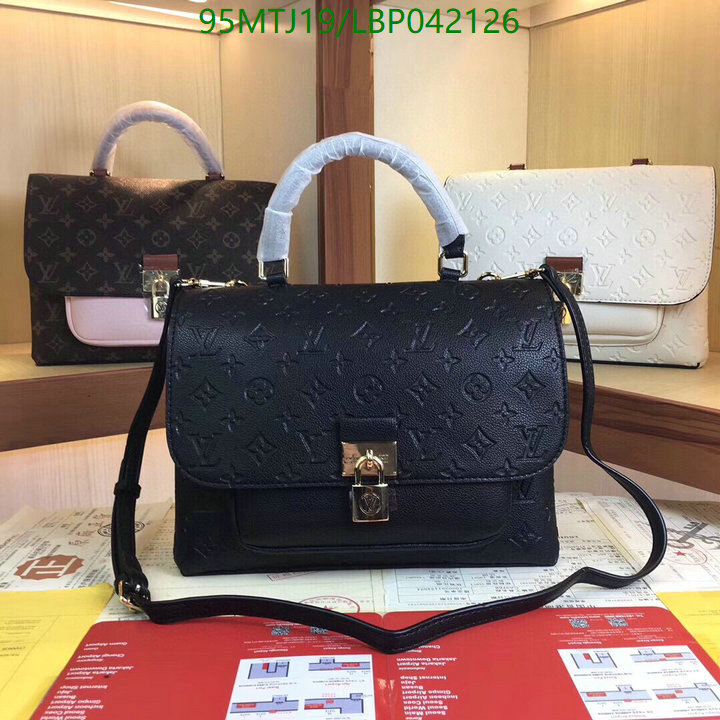 LV Bags-(4A)-Handbag Collection-,Code: LBP042126,$: 95USD