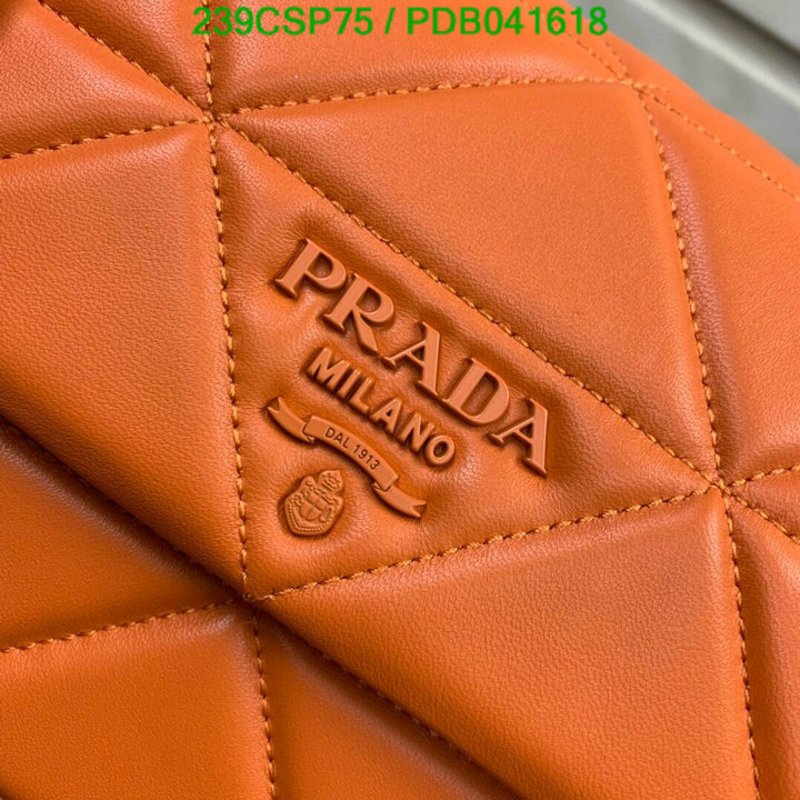 Prada Bag-(Mirror)-Diagonal-,Code: PDB041618,$: 239USD