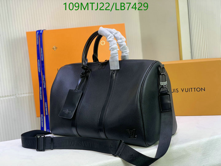 LV Bags-(4A)-Keepall BandouliRe 45-50-,Code: LB7429,$: 109USD
