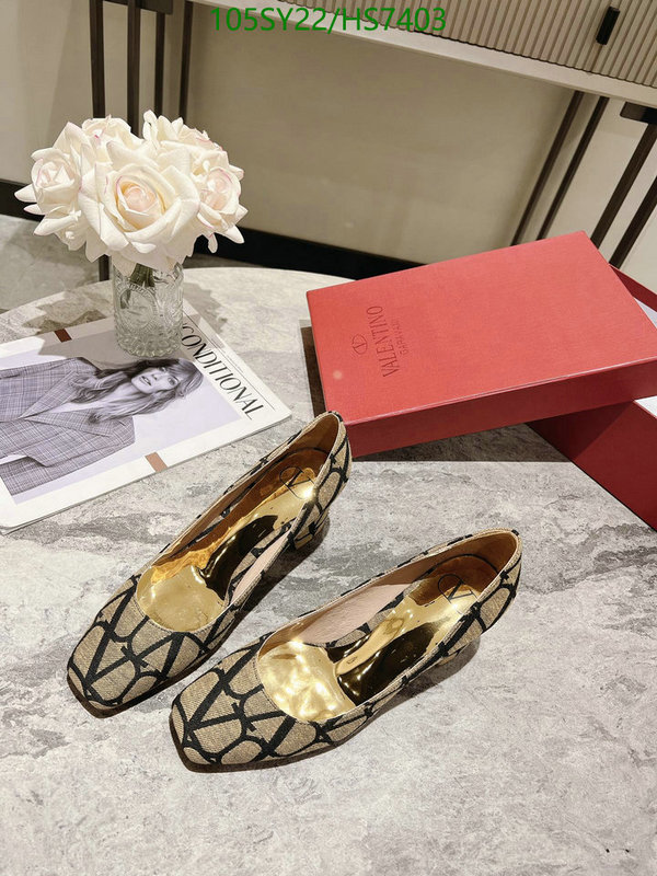 Women Shoes-Valentino, Code: HS7403,$: 105USD