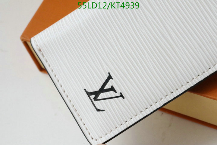 LV Bags-(Mirror)-Wallet-,Code: KT4939,$: 55USD