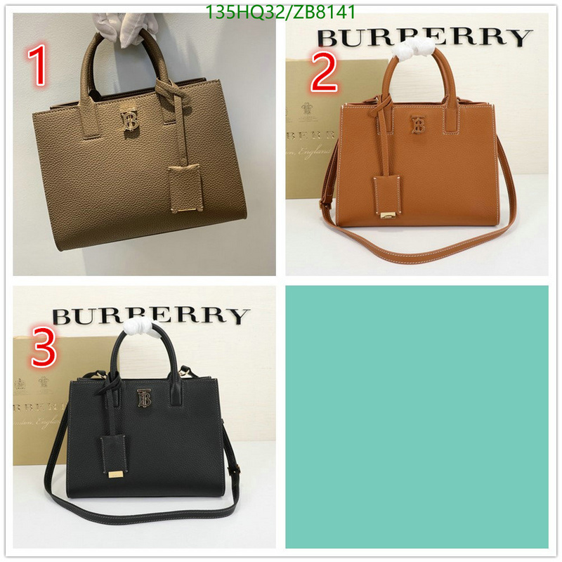 Burberry Bag-(4A)-Handbag-,Code: ZB8141,$: 135USD