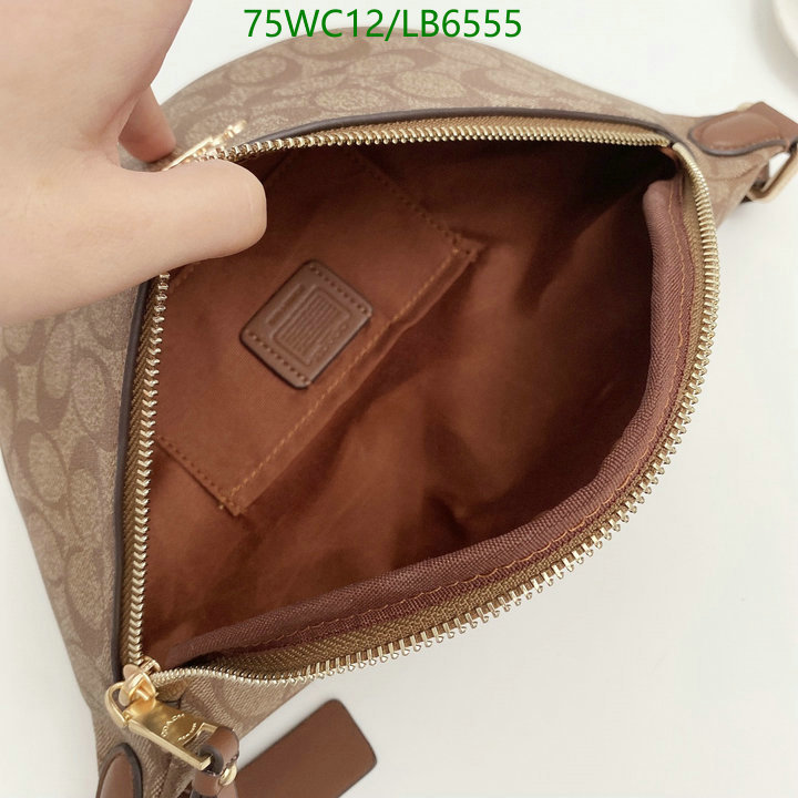 Coach Bag-(4A)-Belt Bag-Chest Bag--,Code: LB6555,$: 75USD