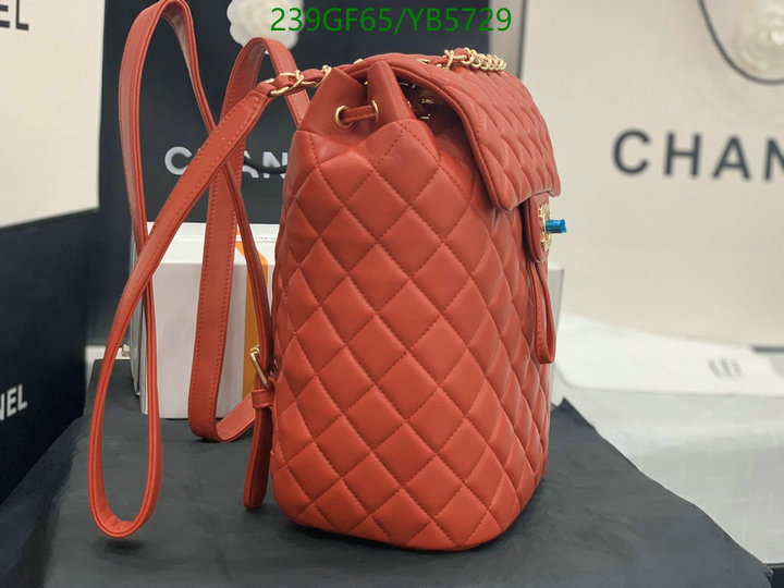 Chanel Bags -(Mirror)-Backpack-,Code: YB5729,$: 239USD