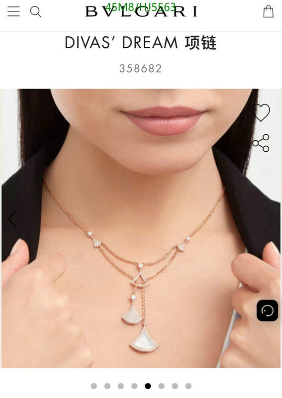 Jewelry-Bvlgari, Code: HJ5563,$: 45USD