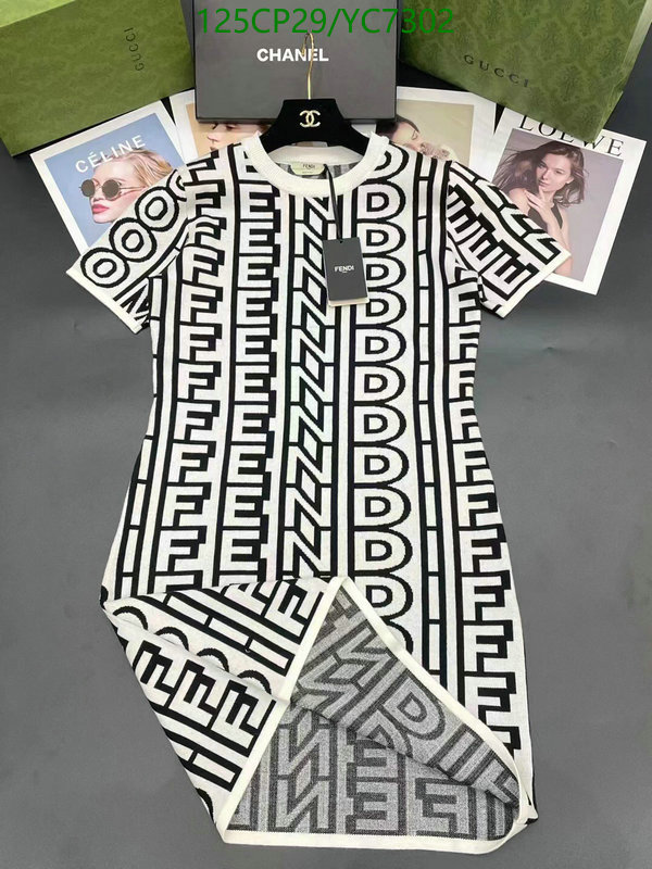 Clothing-Fendi, Code: YC7302,$: 125USD