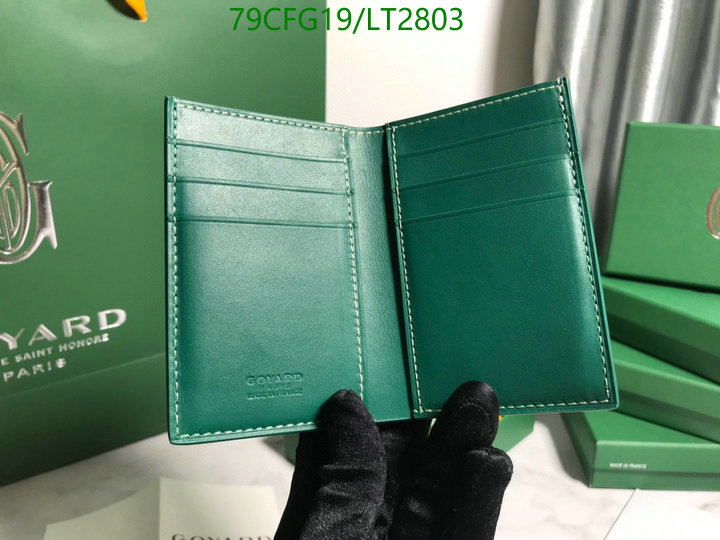 Goyard Bag-(Mirror)-Wallet-,Code: LT2803,$: 79USD