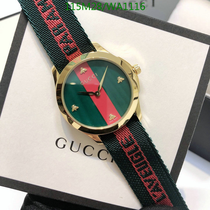 Watch-4A Quality-Gucci, Code: WA1116,$: 115USD