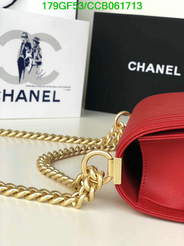 Chanel Bags -(Mirror)-Le Boy,Code: CCB061713,$: 179USD