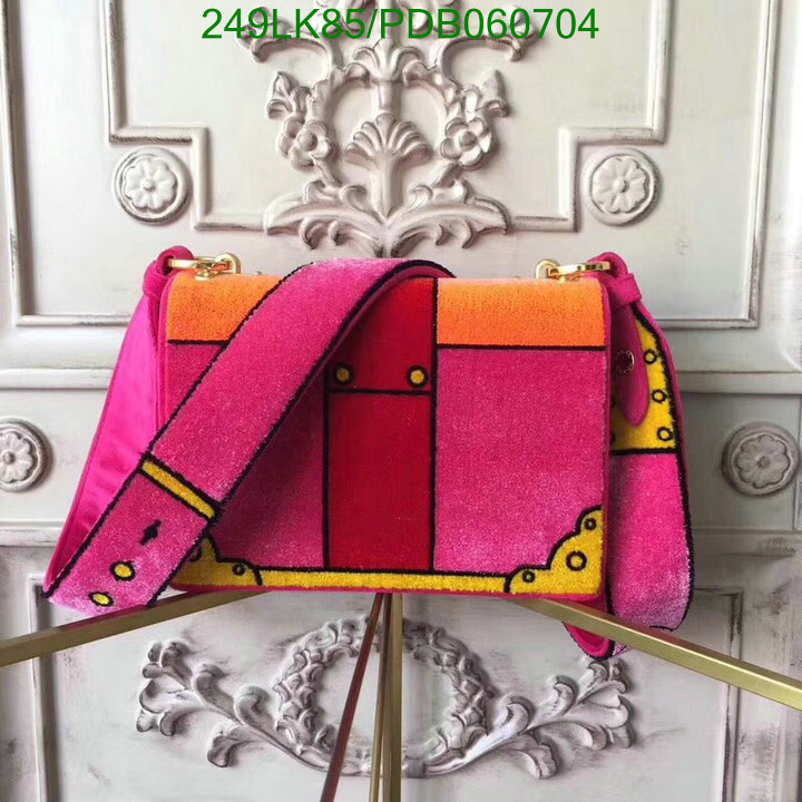 Prada Bag-(Mirror)-Diagonal-,Code: PDB060704,$: 249USD