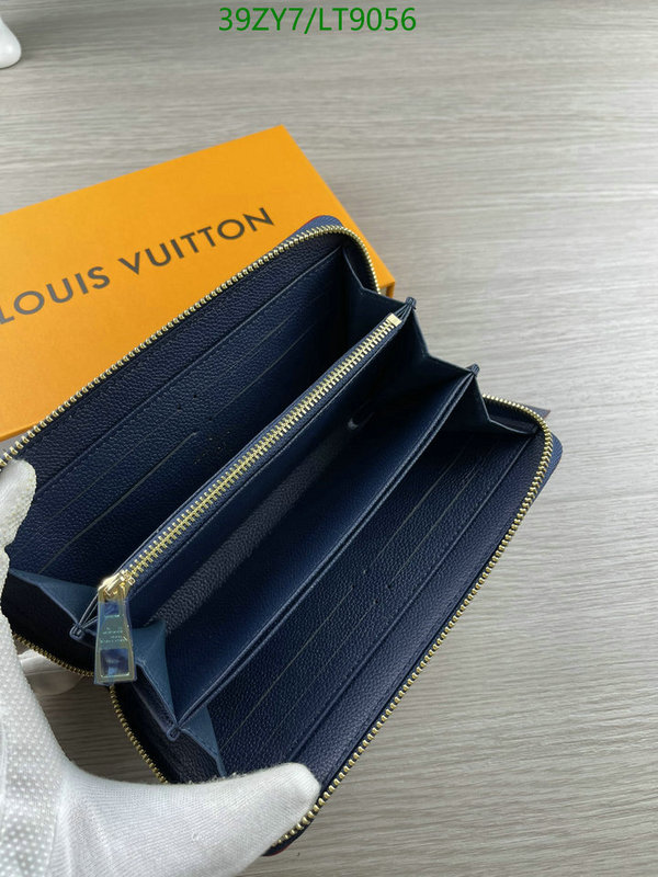LV Bags-(4A)-Wallet-,Code: LT9056,$: 39USD