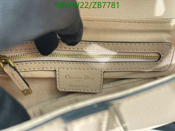 Dior Bags-(4A)-Saddle-,Code: ZB7781,$: 99USD