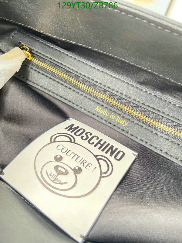 Moschino Bag-(Mirror)-Handbag-,Code: ZB786,$: 129USD