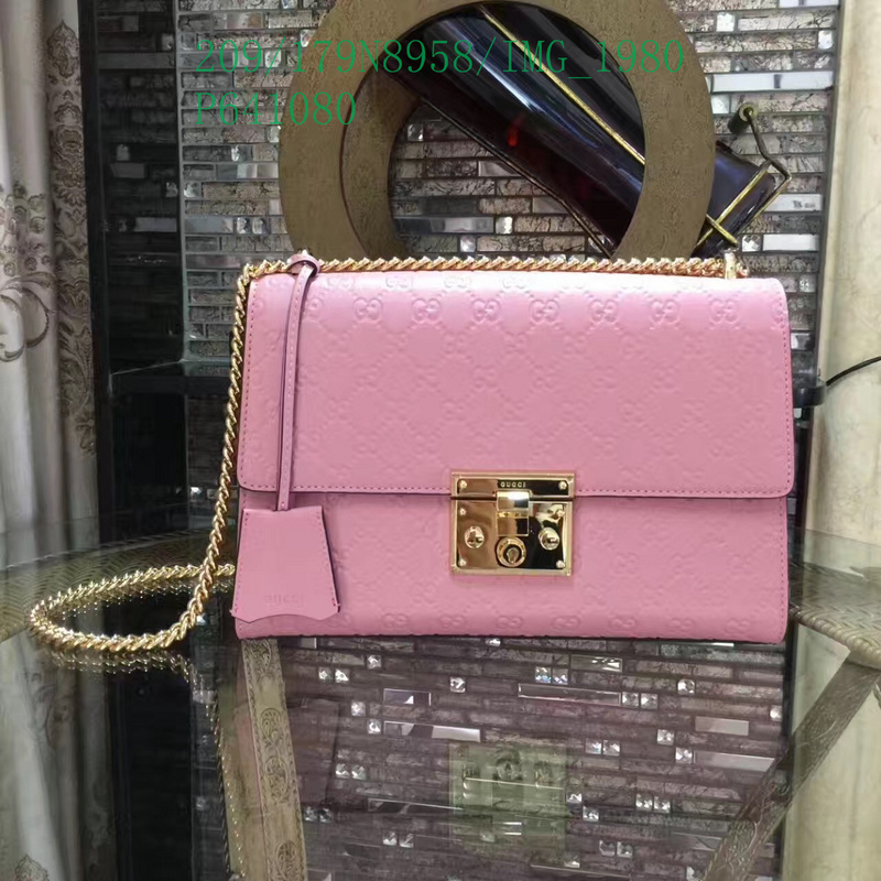 Gucci Bag-(Mirror)-Padlock,Code: GGB112740,$: 209USD