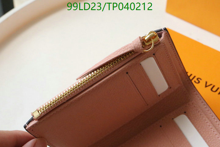 LV Bags-(Mirror)-Wallet-,Code: TP040212,