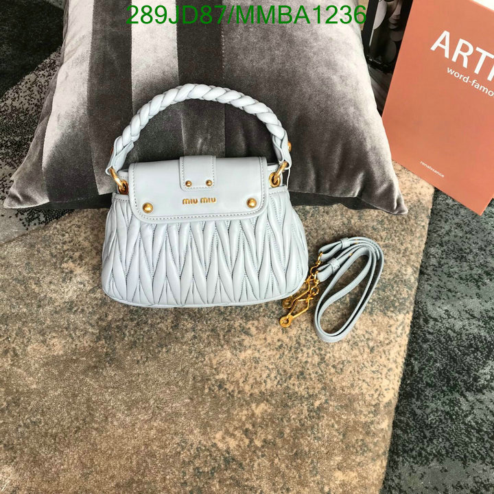 Miu Miu Bag-(Mirror)-Diagonal-,Code: MMBA1236,$: 289USD