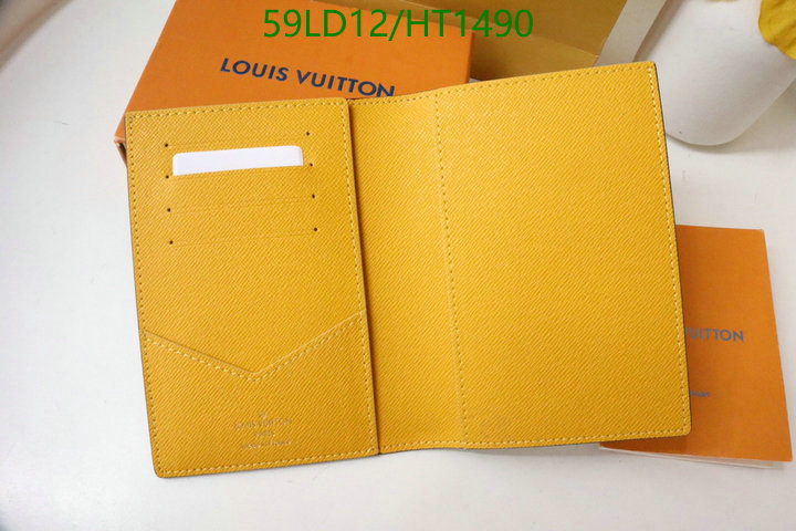 LV Bags-(Mirror)-Wallet-,Code: HT1490,$: 59USD