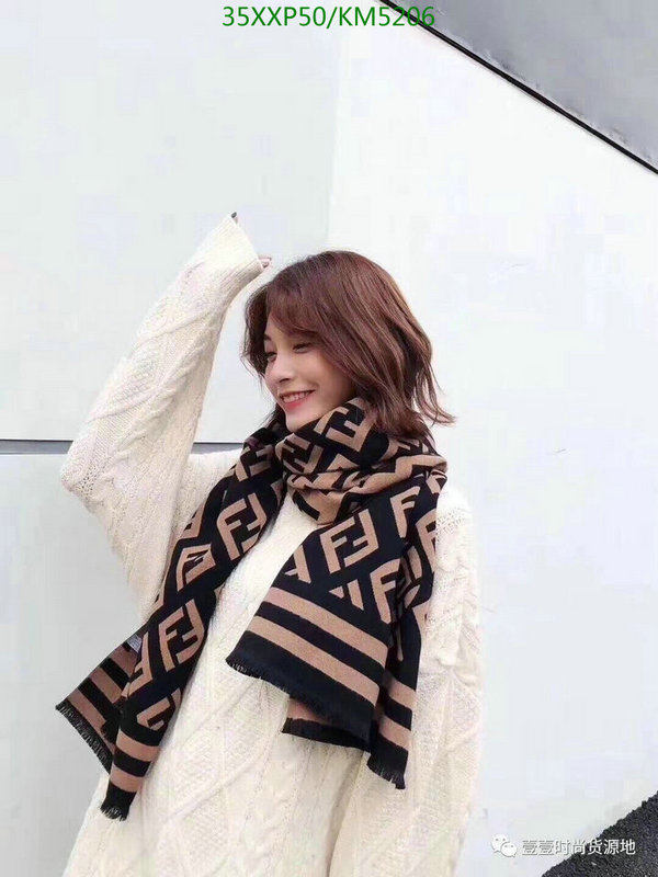 Scarf-Fendi, Code: KM5206,$: 35USD