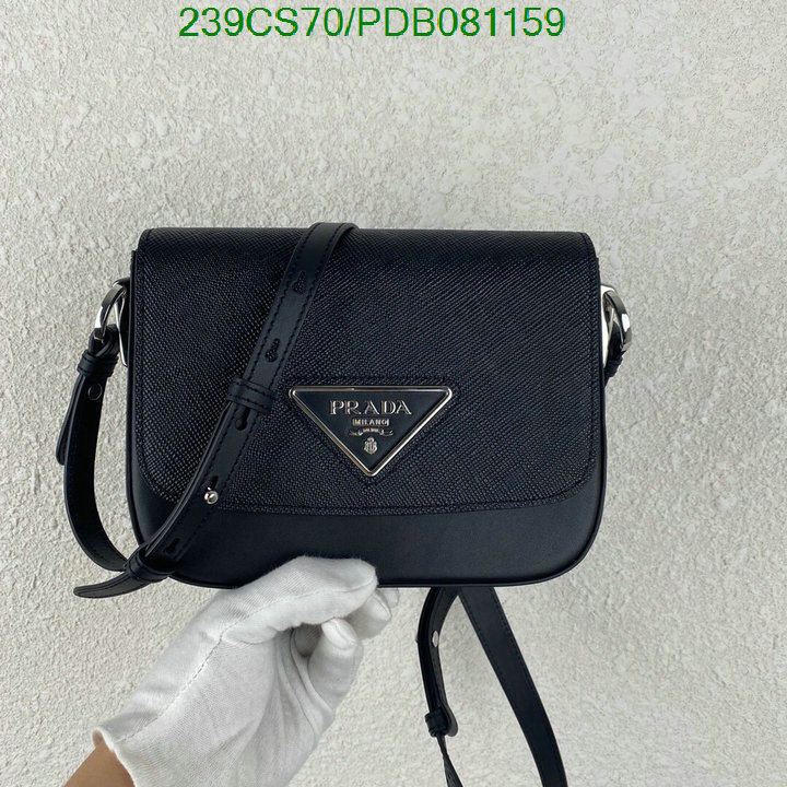 Prada Bag-(Mirror)-Diagonal-,Code:PDB081159,$:239USD