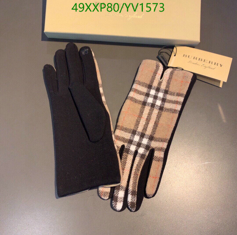 Gloves-Burberry, Code: YV1573,$: 49USD